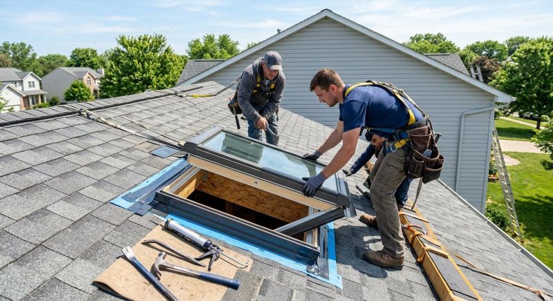 Roof Skylight Installation in Santa Rosa, CA