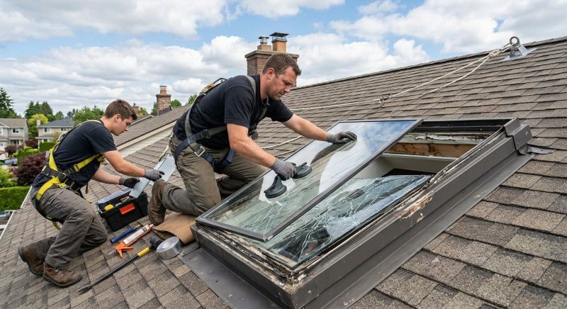 Glass Skylight Repair in Redmond, WA