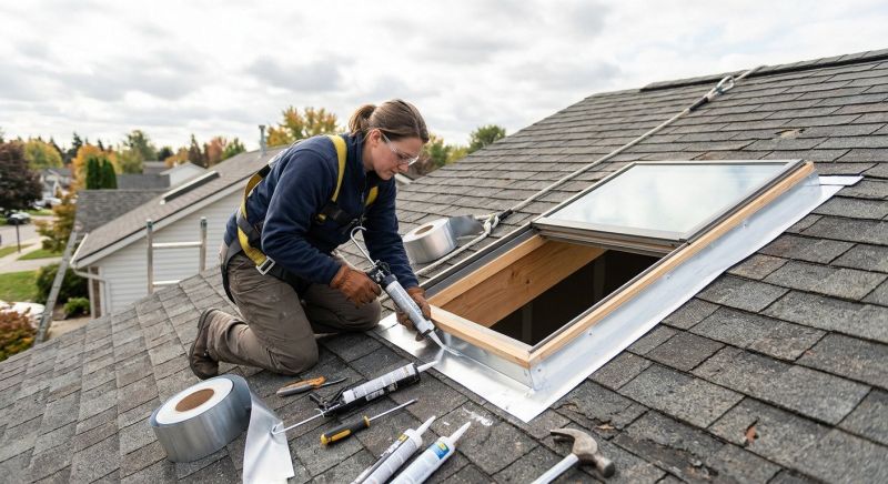 Skylight Glass Repair in Gig Harbor, WA