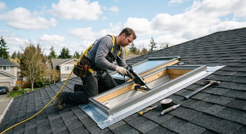Skylight Leak Repair in Kent, WA