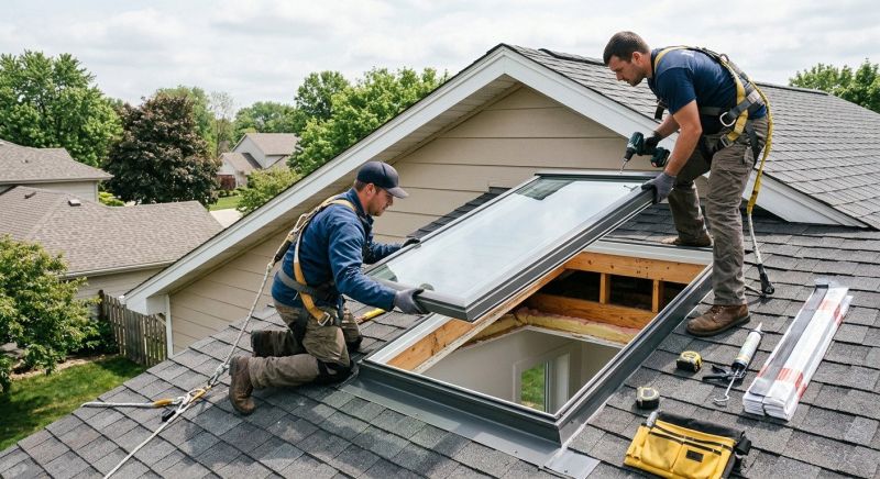 Vented Skylight Installation in Seattle, WA